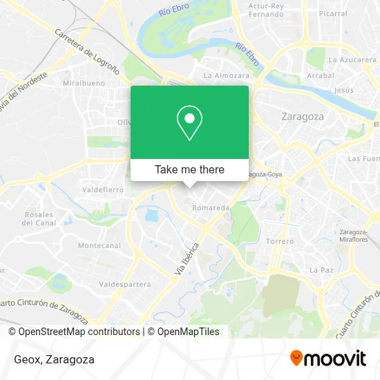 Geox map