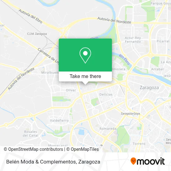Belén Moda & Complementos map