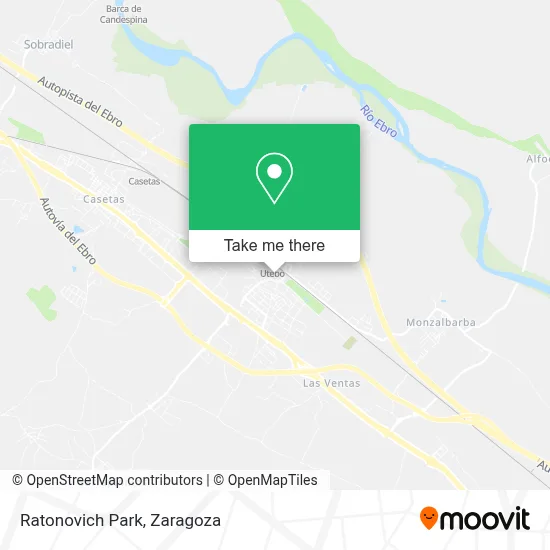 Ratonovich Park map