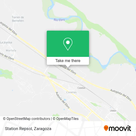 Station Repsol map