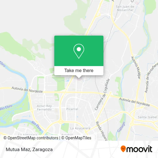 Mutua Maz map
