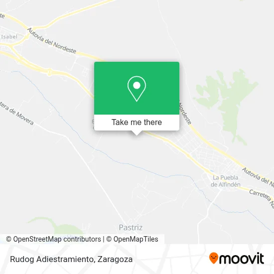 Rudog Adiestramiento map