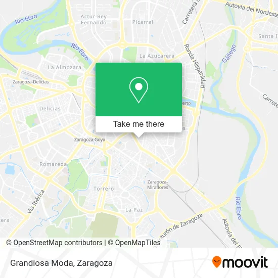 Grandiosa Moda map