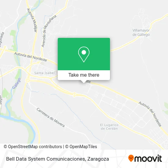 Bell Data System Comunicaciones map