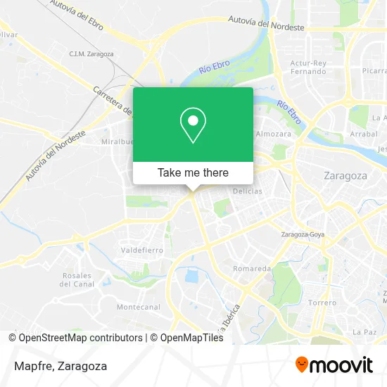 Mapfre map