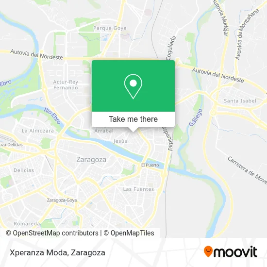 Xperanza Moda map