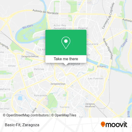 mapa Basic-Fit