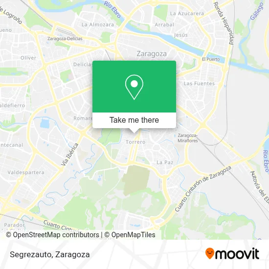 Segrezauto map
