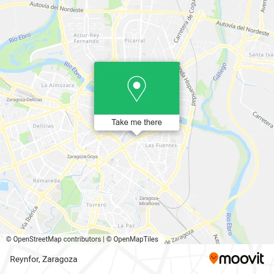 Reynfor map