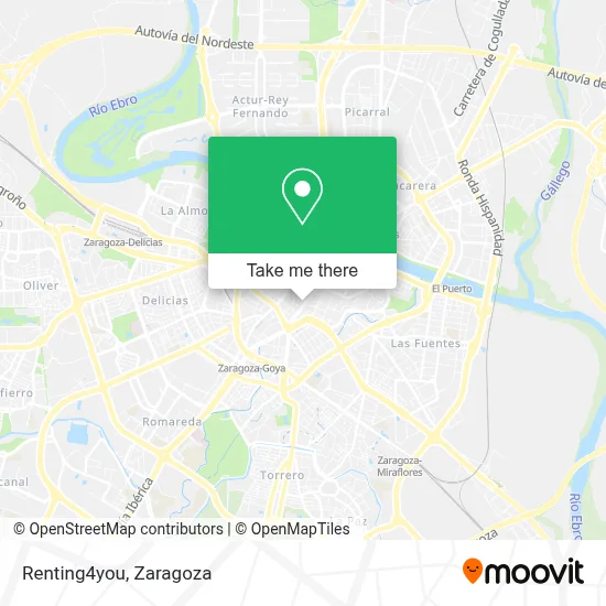 Renting4you map