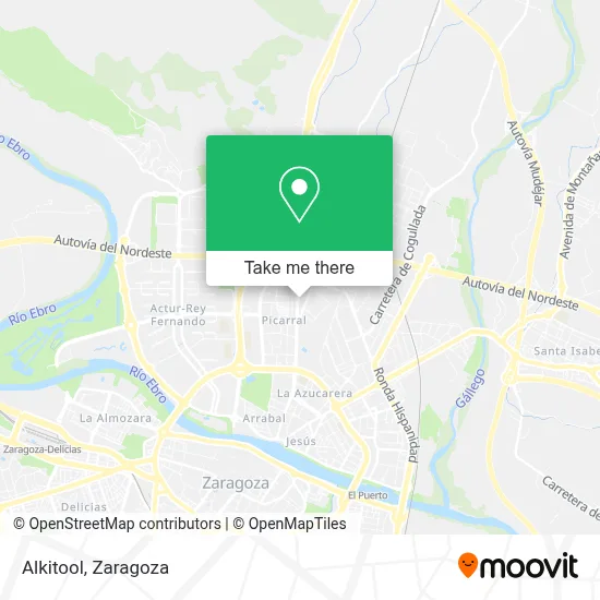 Alkitool map