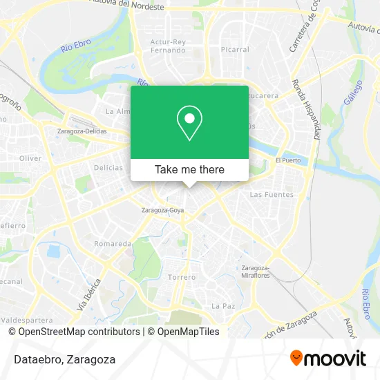 Dataebro map