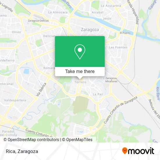 Rica map
