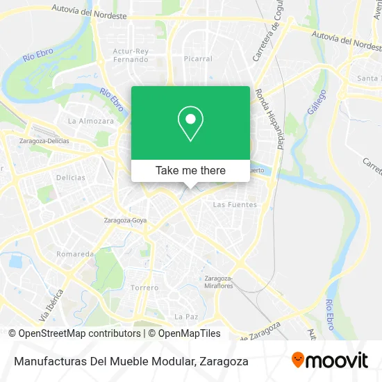 Manufacturas Del Mueble Modular map