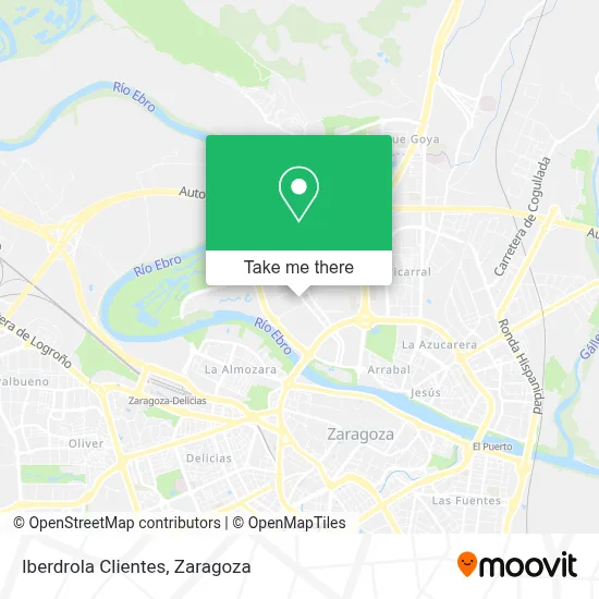 Iberdrola Clientes map