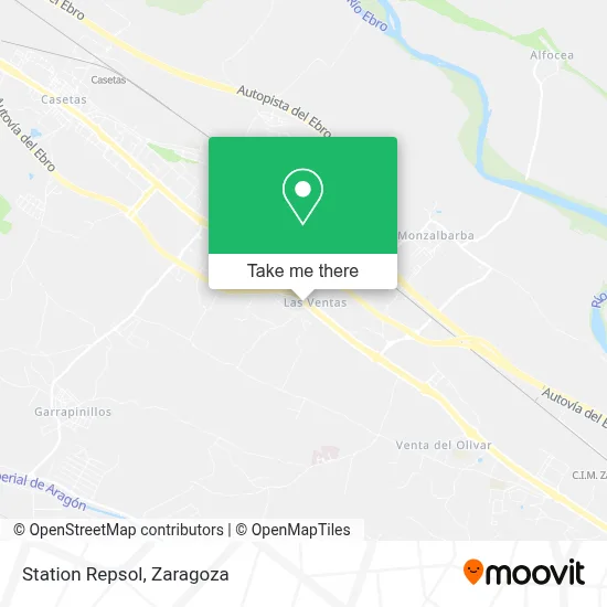 Station Repsol map