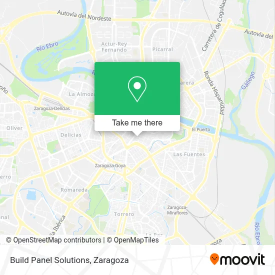 Build Panel Solutions map
