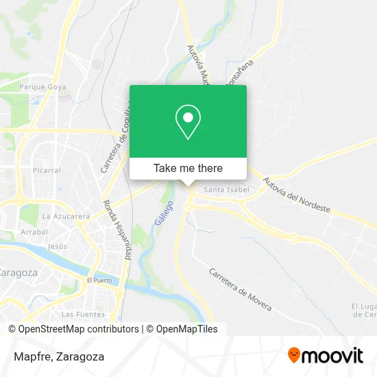 Mapfre map