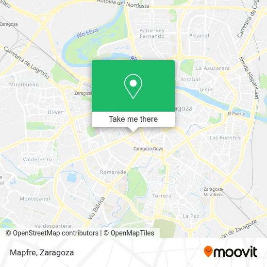 Mapfre map