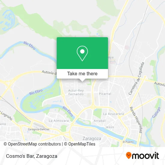 Cosmo's Bar map