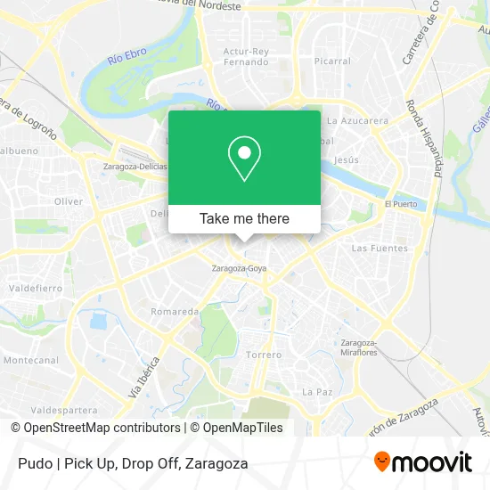 Pudo | Pick Up, Drop Off map