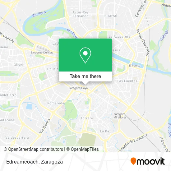 Edreamcoach map