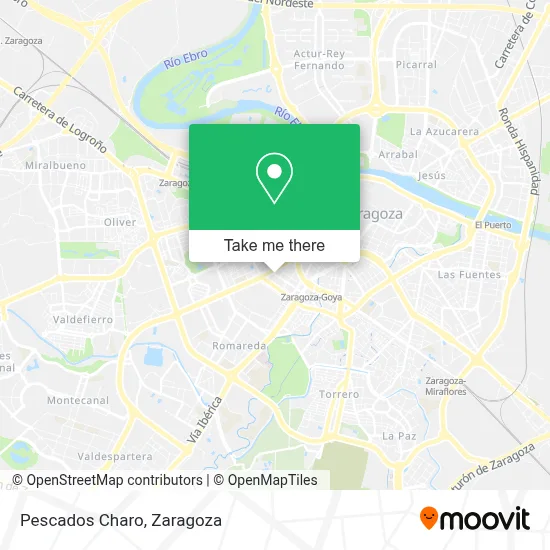 Pescados Charo map