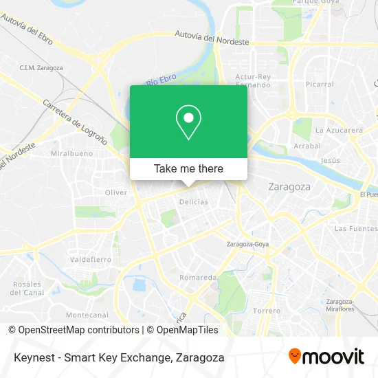Keynest - Smart Key Exchange map