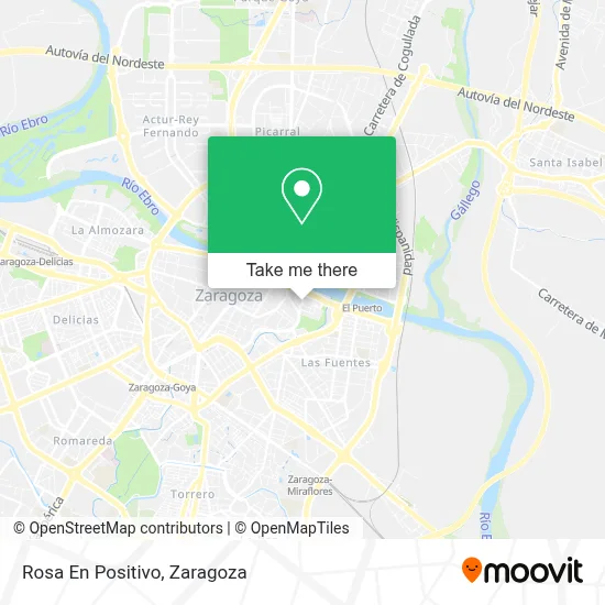 Rosa En Positivo map