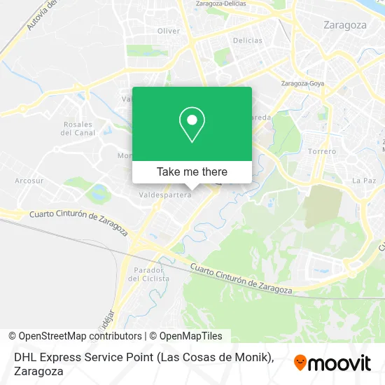 DHL Express Service Point (Las Cosas de Monik) map