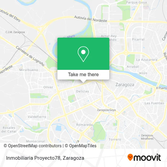 Inmobiliaria Proyecto78 map