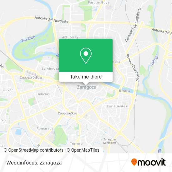 Weddinfocus map