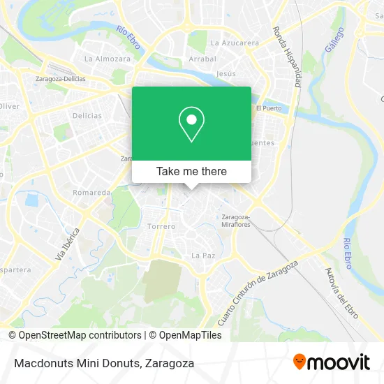 Macdonuts Mini Donuts map