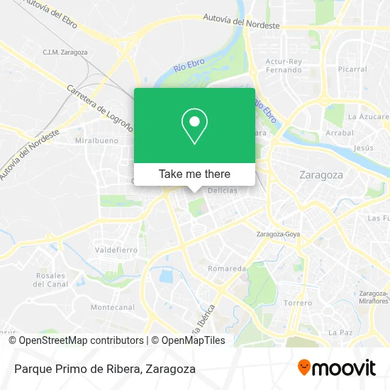 Parque Primo de Ribera map