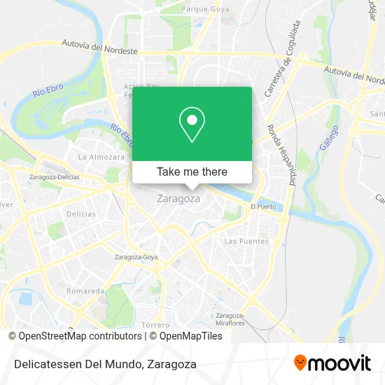 Delicatessen Del Mundo map