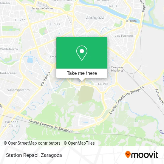 Station Repsol map