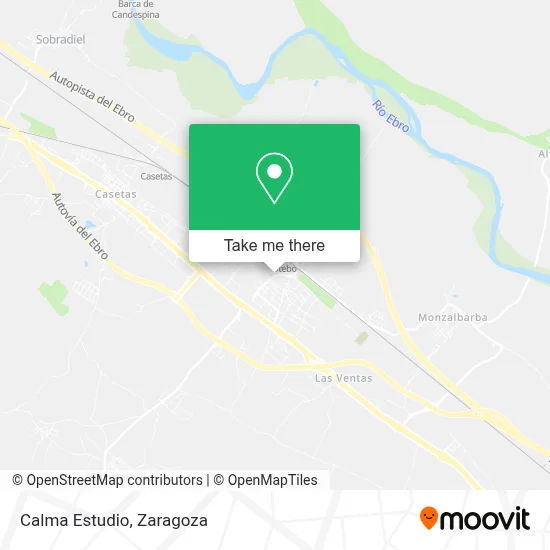 Calma Estudio map