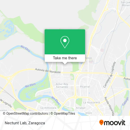Nectunt Lab map