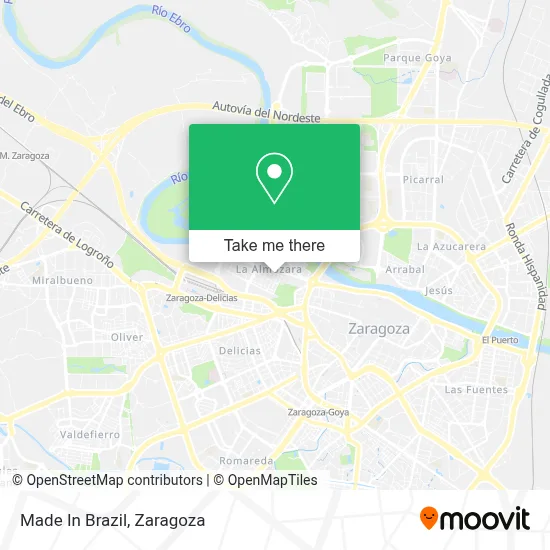 Made In Brazil map