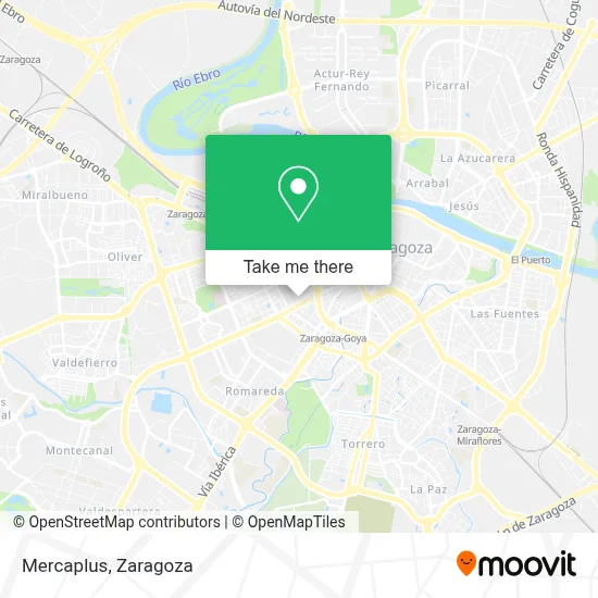 Mercaplus map