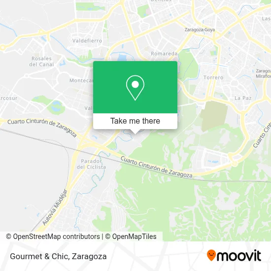 Gourmet & Chic map