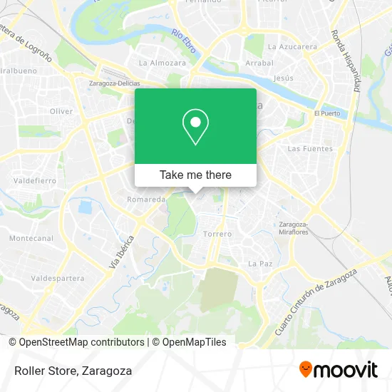 Roller Store map