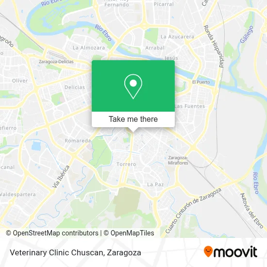 Veterinary Clinic Chuscan map