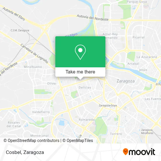 Cosbel map