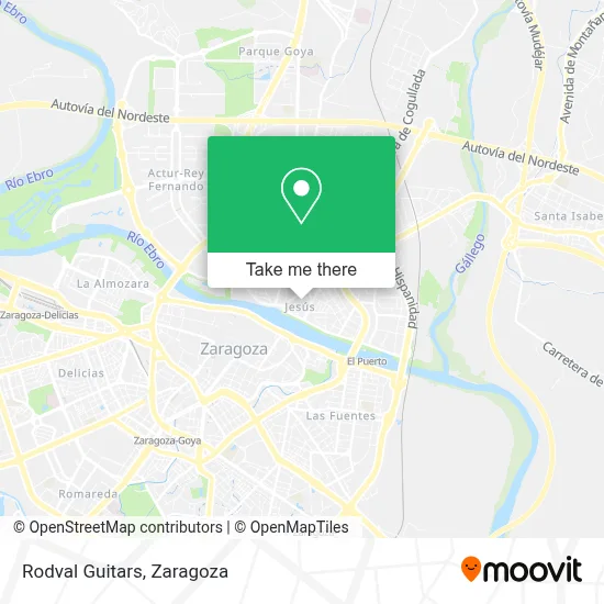 Rodval Guitars map
