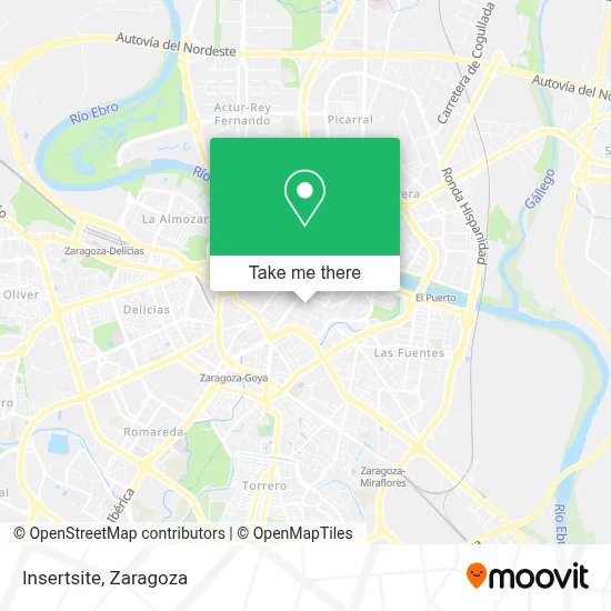 Insertsite map