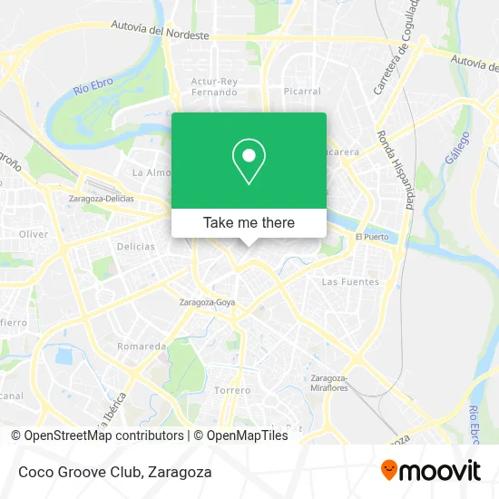 Coco Groove Club map