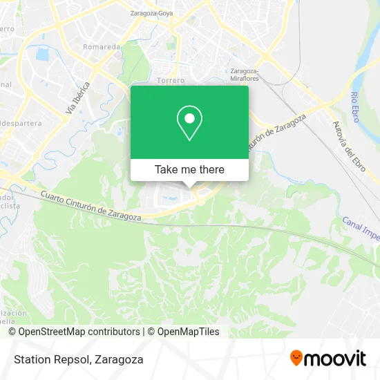 Station Repsol map