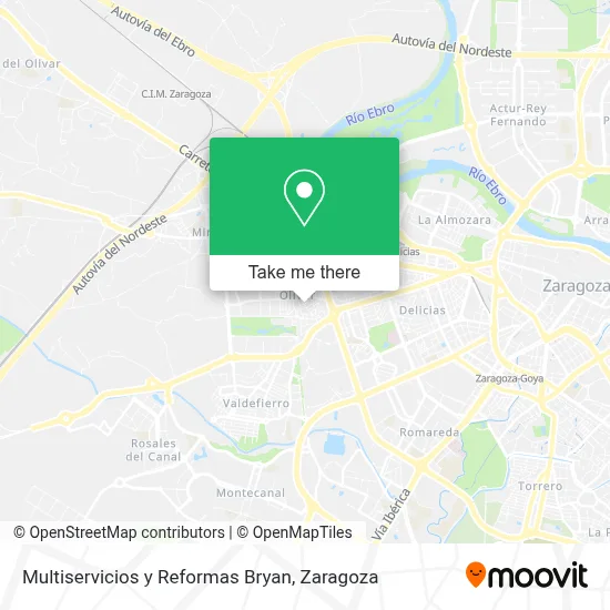 Multiservicios y Reformas Bryan map