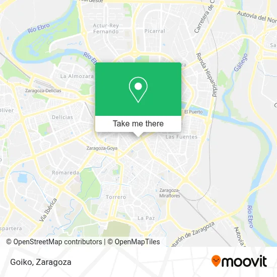 Goiko map